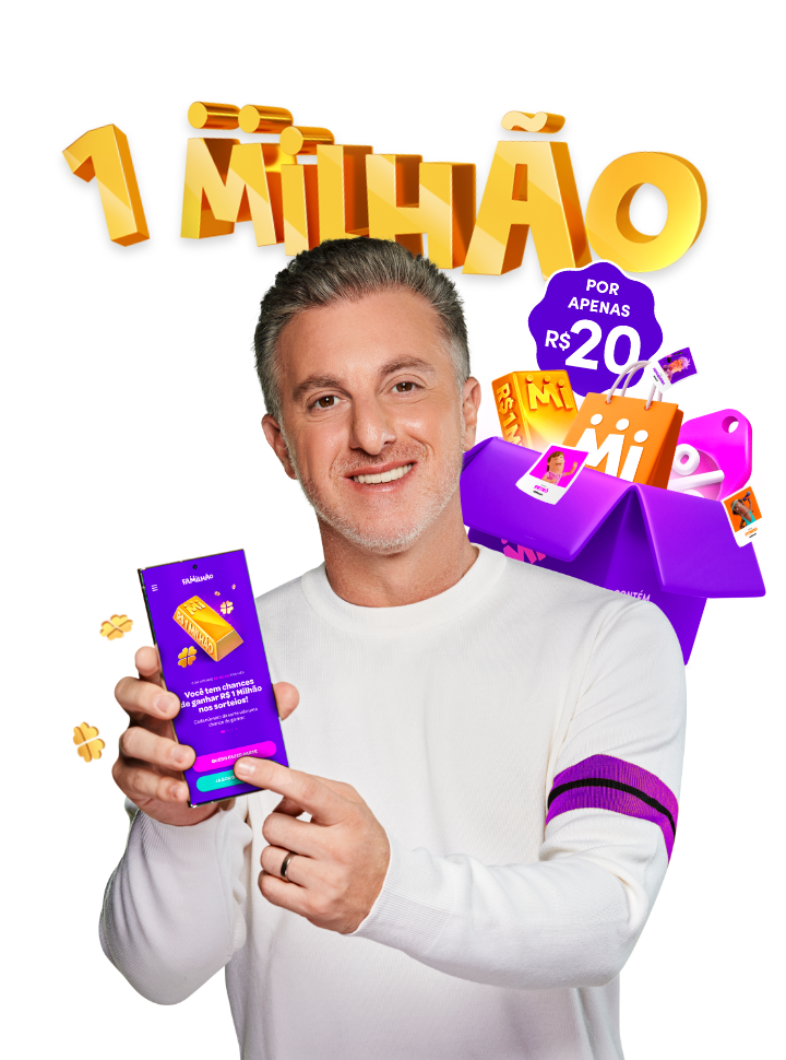 O próximo prêmio de 1 Milhão pode ser seu!